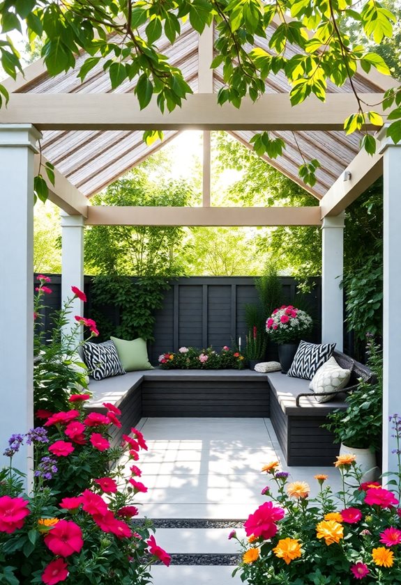 versatile garden seating options