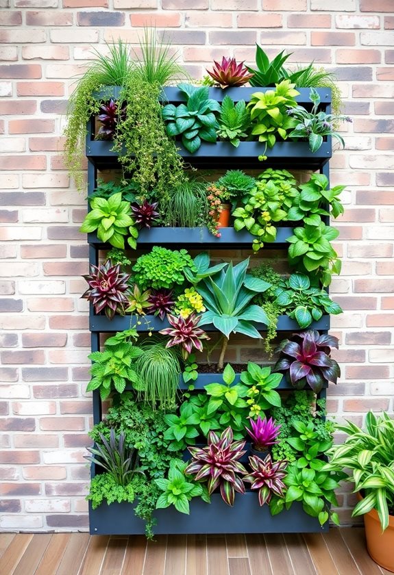 vertical gardens for small spaces