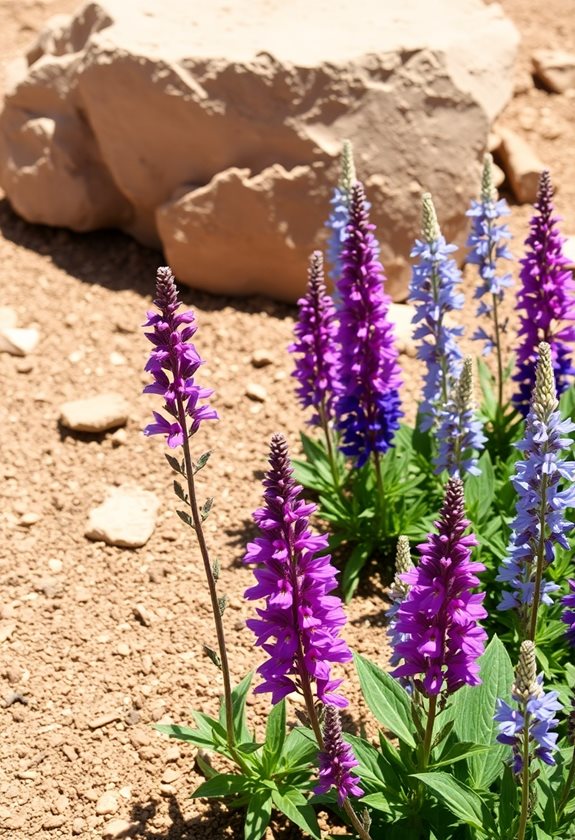 vibrant drought resistant garden plants