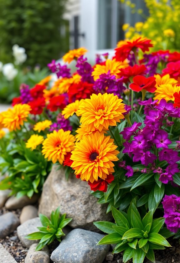 vibrant floral arrangement ideas