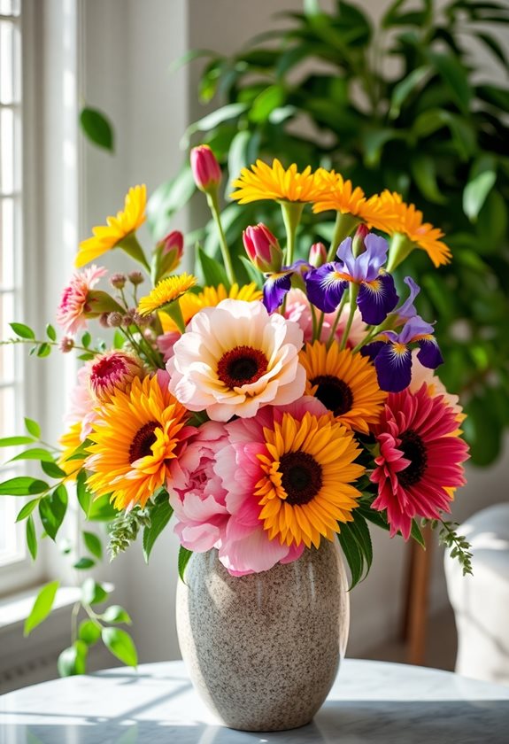 vibrant floral design ideas