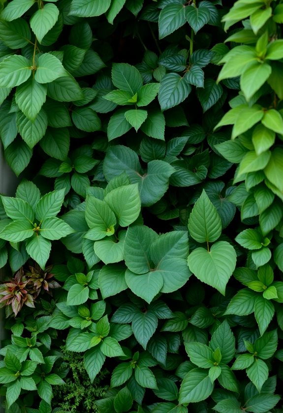 vibrant foliage for shade