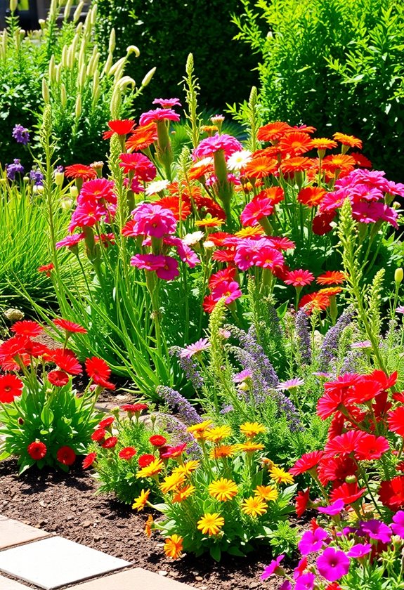 vibrant greenery enhances gardens