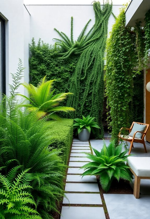 vibrant landscape foliage integration