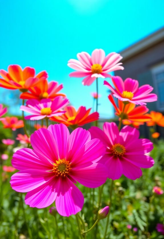 vibrant low maintenance garden blooms