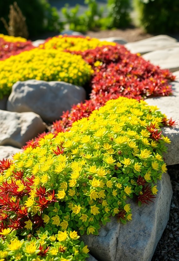vibrant low maintenance ground cover