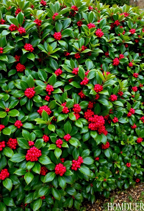 vibrant low maintenance privacy screen