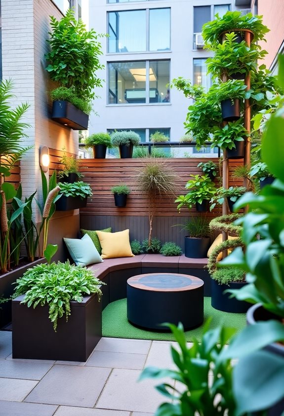 vibrant multifunctional garden spaces