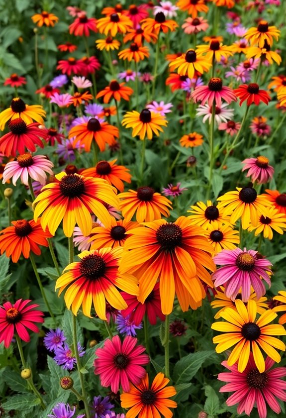 vibrant native perennial flowers