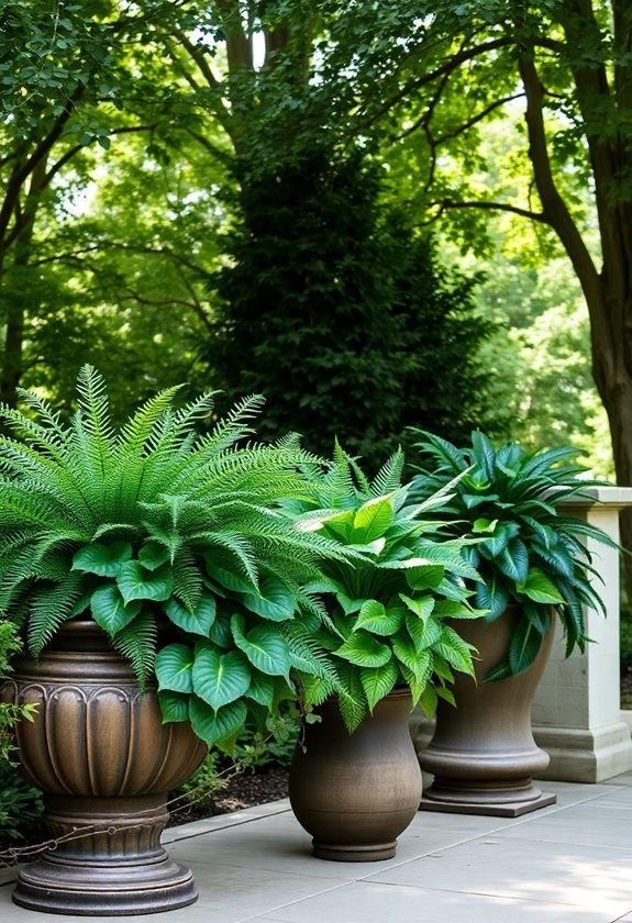 vibrant shade loving plants thrive