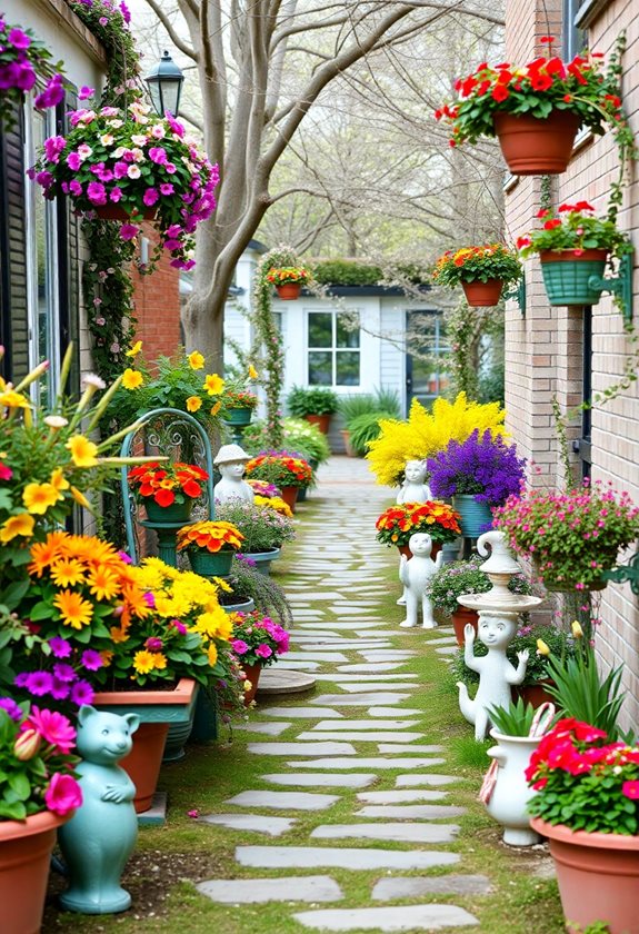 vibrant spring floral arrangements