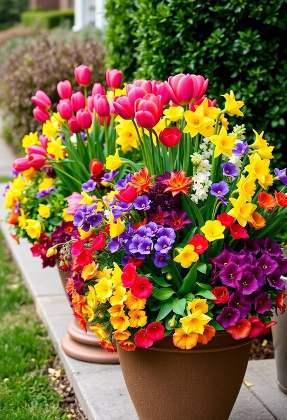 vibrant spring flower combinations