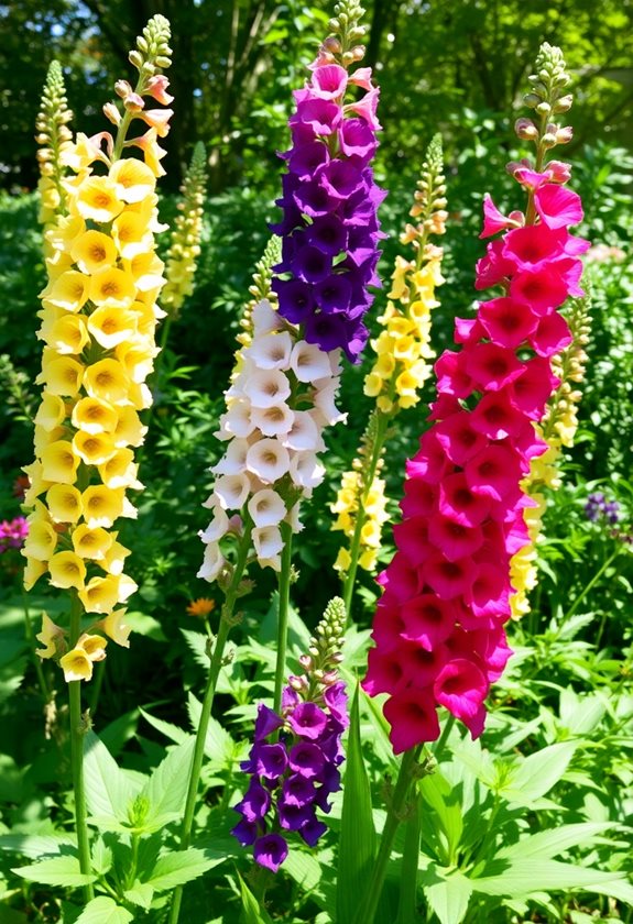 vibrant tall low maintenance flowers