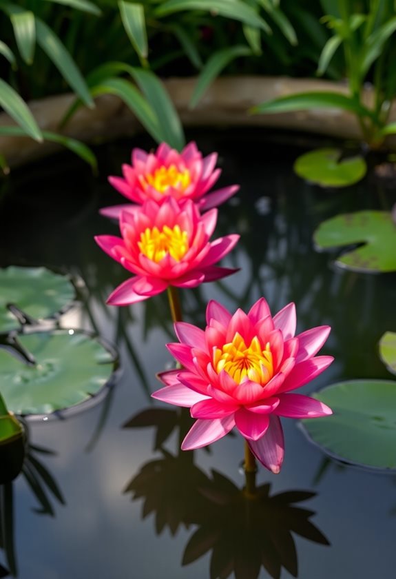 vibrant water lily choice