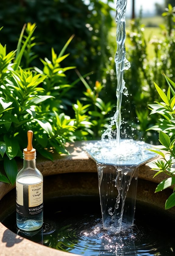 vinegar solution for cleaning
