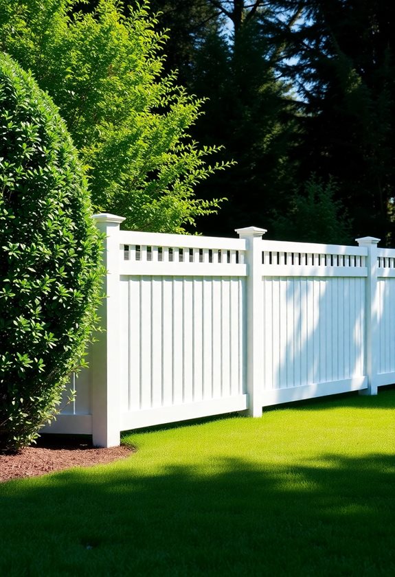 vinyl fencing stylish durable low maintenance