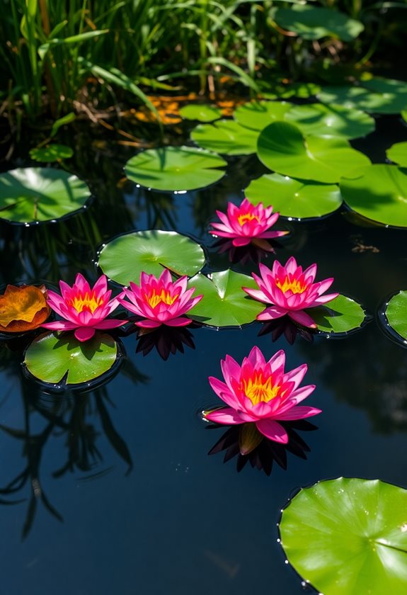 water lilies promote ecosystem health