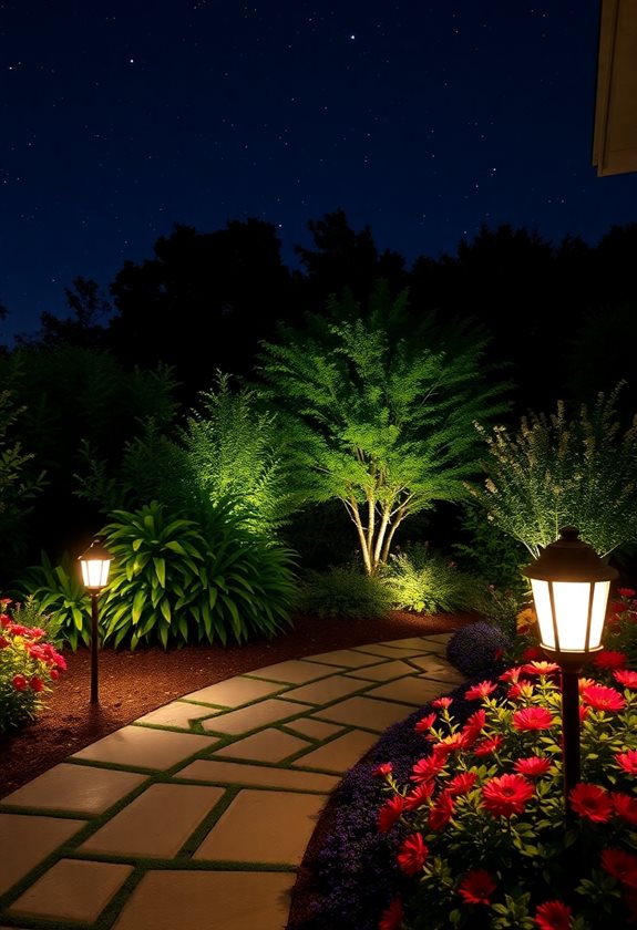 welcoming garden lighting ideas