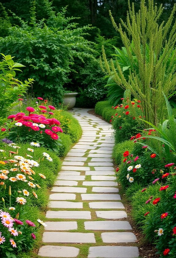 welcoming garden pathway designs