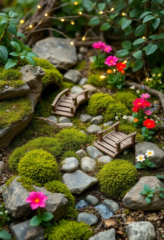 whimsical fairy garden elements