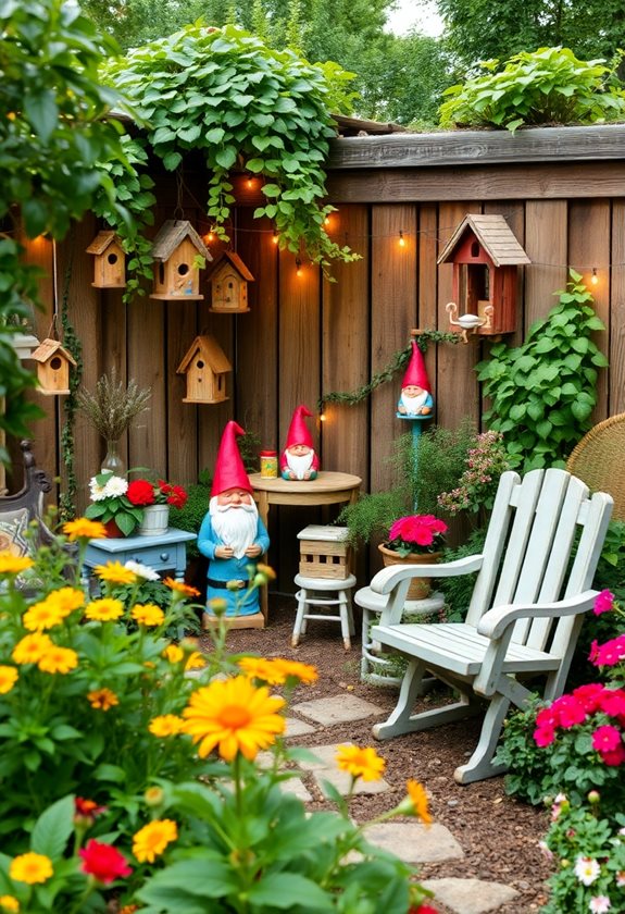 whimsical garden decor ideas