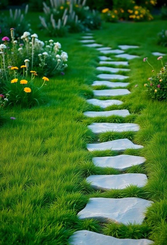 whimsical garden stepping stones
