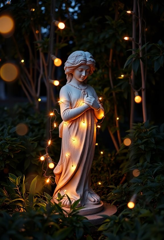 whimsical outdoor string lights