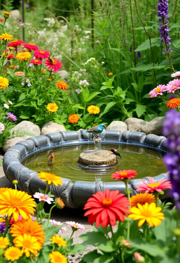 wildlife friendly garden features