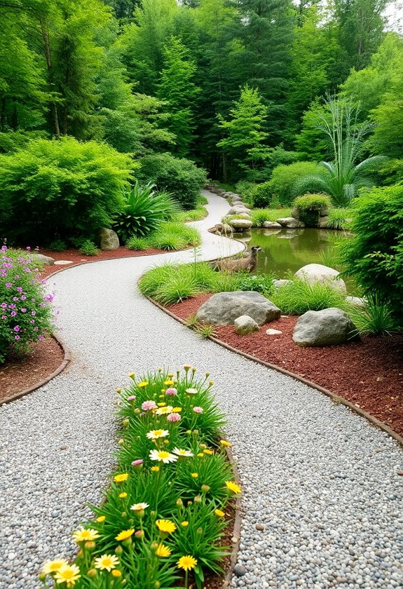 wildlife friendly garden pathways