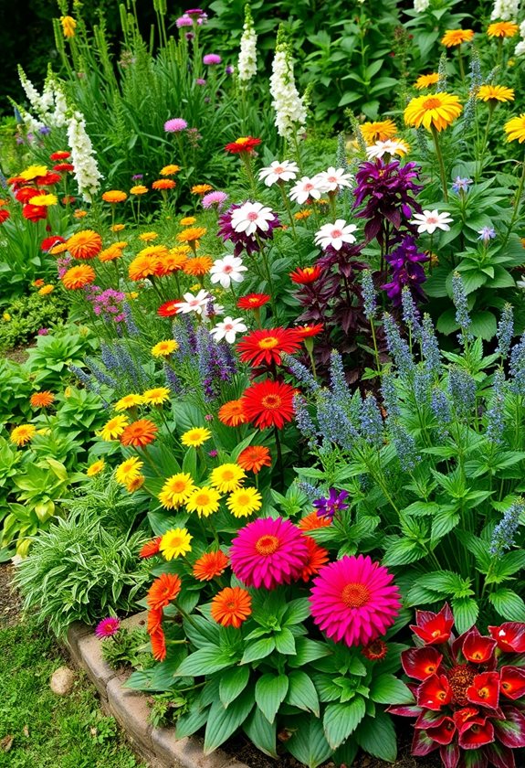year round colorful garden planning