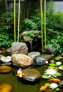 zen garden water features
