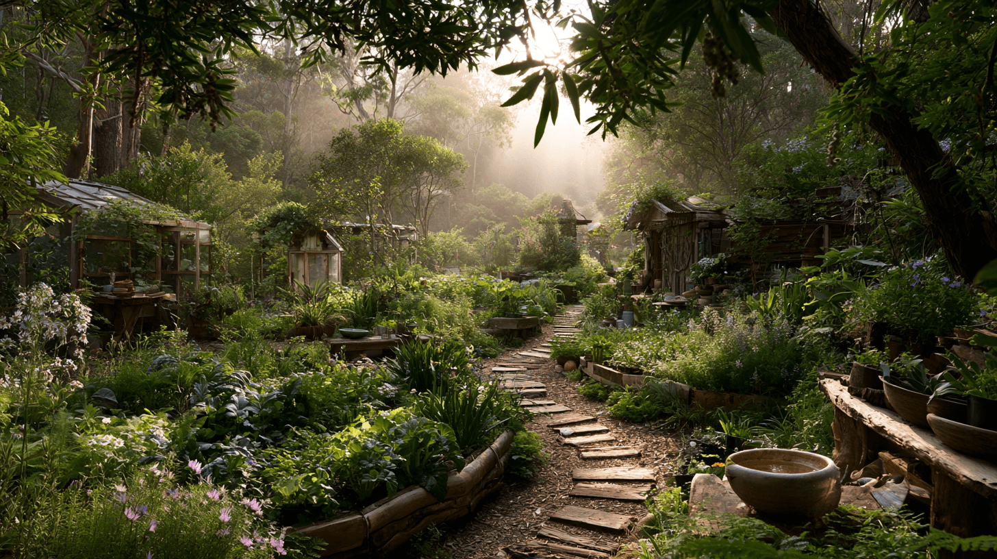 Permaculture gardens
